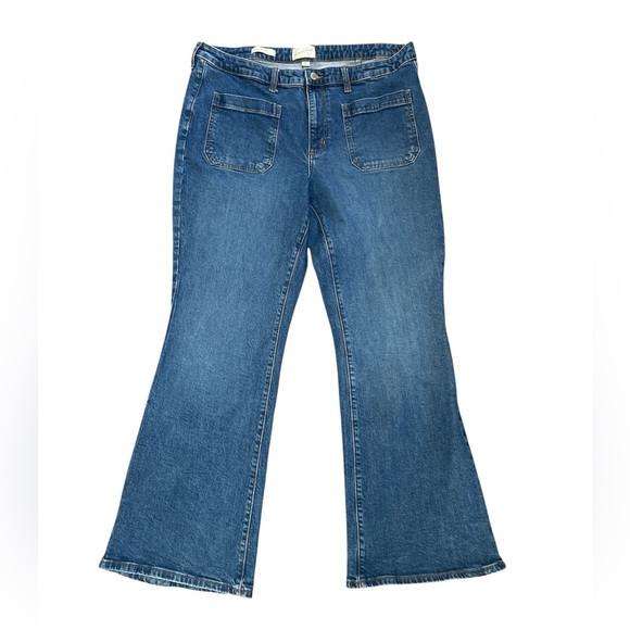Universal Thread Denim - Universal Thread Jeans High Rise Flare Plus Size 16